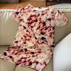 Floral off-shoulder dress